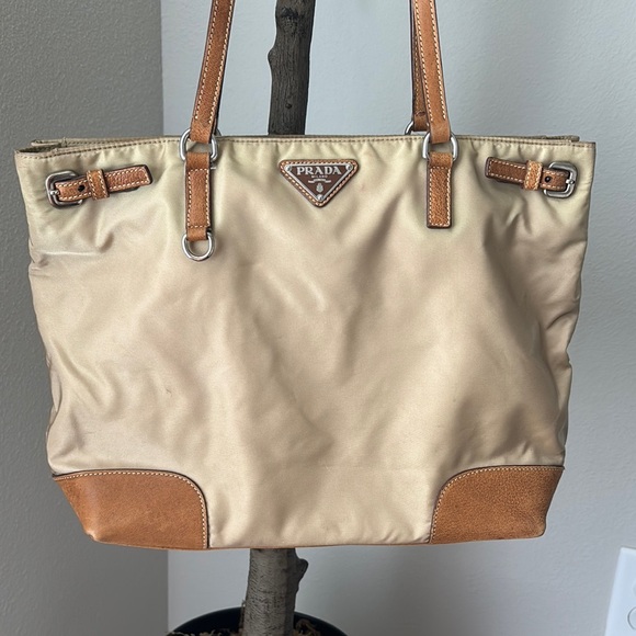 Prada Tan and Brown Women's Bag - Picture 1 of 16